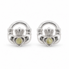 Claddagh Stud Earrings